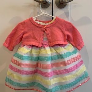 Blueberri  Boulevard - NWT two piece dress with cardigan/shrug sweater